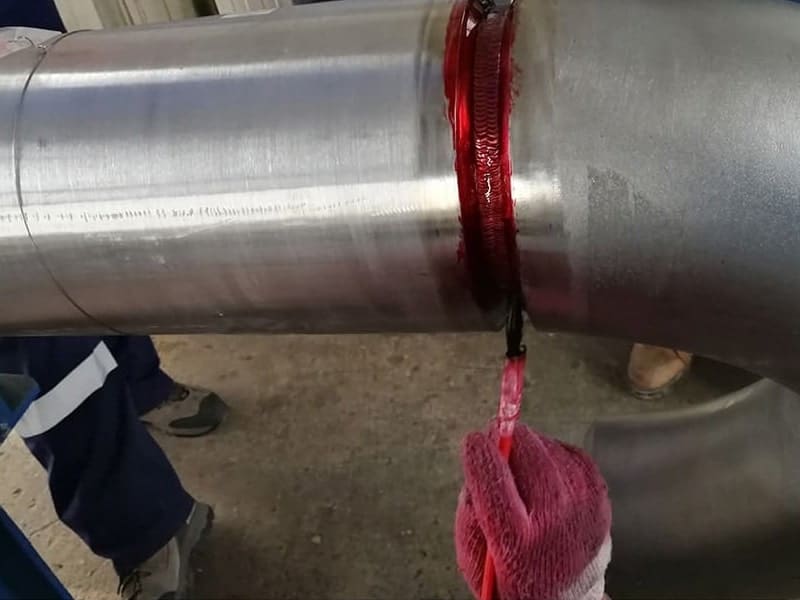 Ensaio por líquido penetrante